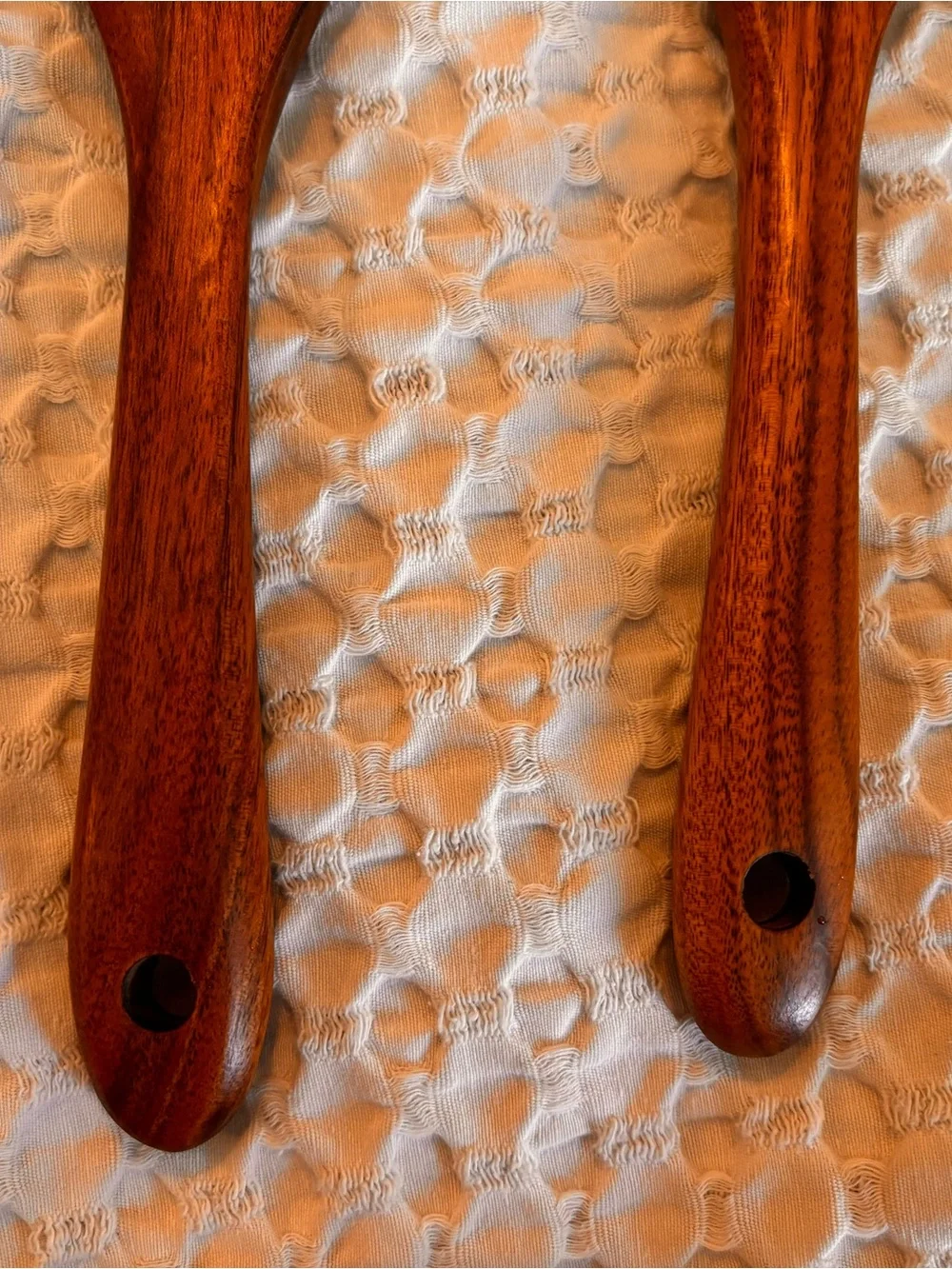 Set of 2 Wooden Salad Serving Spoon and Fork sets
